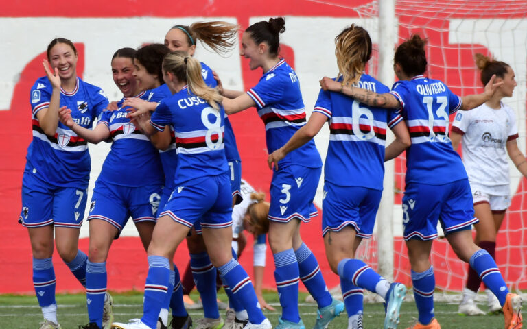 Cinquina Samp Women sul Pomigliano, la Poule Salvezza parte bene