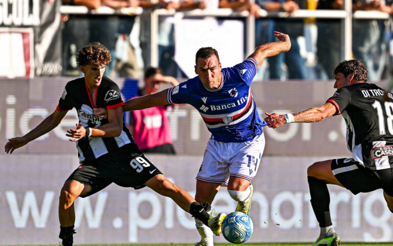 23-man squad for Sampdoria v Ascoli