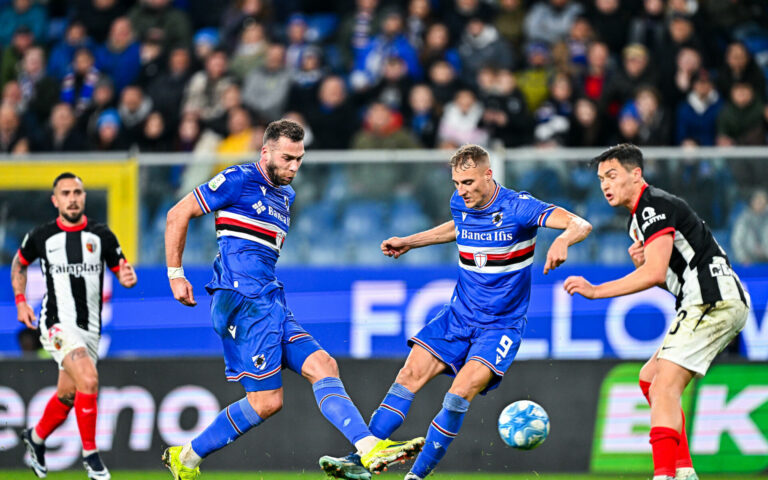 Kasami and De Luca score, Samp wins against Ascoli