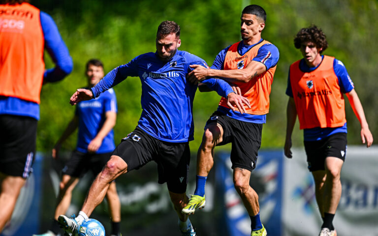 Drills focusing on Spezia, morning session on Thursday