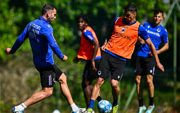 Minus two for Catanzaro-Samp, final training on Thursday