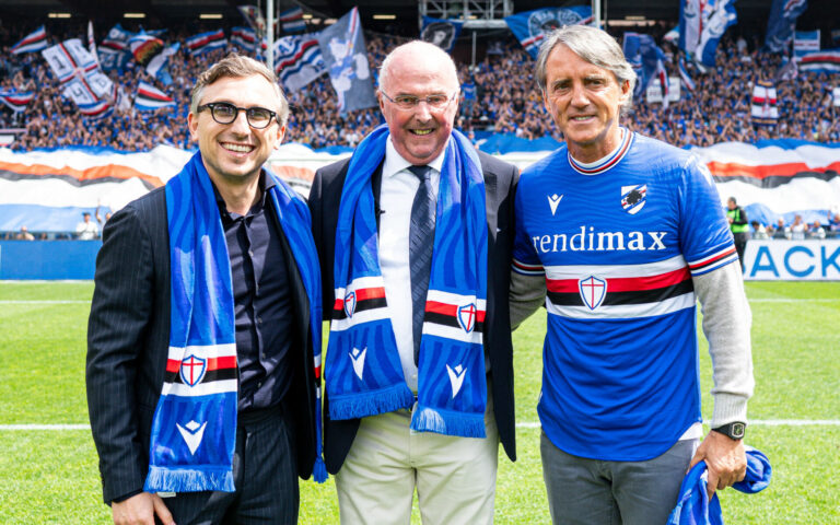 La commozione di Eriksson: «Grazie Samp, emozioni incredibili»