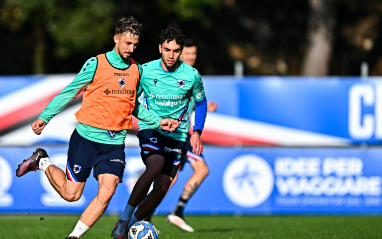 Meno due a Samp-Frosinone, venerdì rifinitura e conferenza